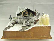 Diorama z plastikowym modelem niemieckiej prototypowej broni pancernej AUF E-100 - foto nr 5