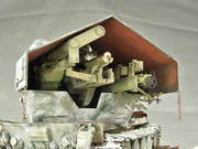 Diorama z plastikowym modelem niemieckiej prototypowej broni pancernej AUF E-100 - foto nr 7
