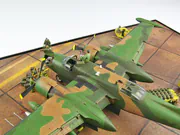 Zdjęcia przedstawiają plastikowy model samolotu Douglas B-26K Counter Invader w wersji szturmowej z roku 1969 - foto nr 12