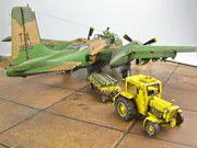 Zdjęcia przedstawiają plastikowy model samolotu Douglas B-26K Counter Invader w wersji szturmowej z roku 1969 - foto nr 14