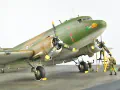 Link do galerii zdjęć plastikowego modelu amerykańskiego samolotu wsparcia AC-47 Spooky z czasów wojny w Wietnamie.