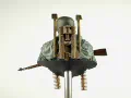 Żywiczne popiersie żołnierza ze statywem pod karabin maszynowy MG 42, Charków 1943 - foto nr 6